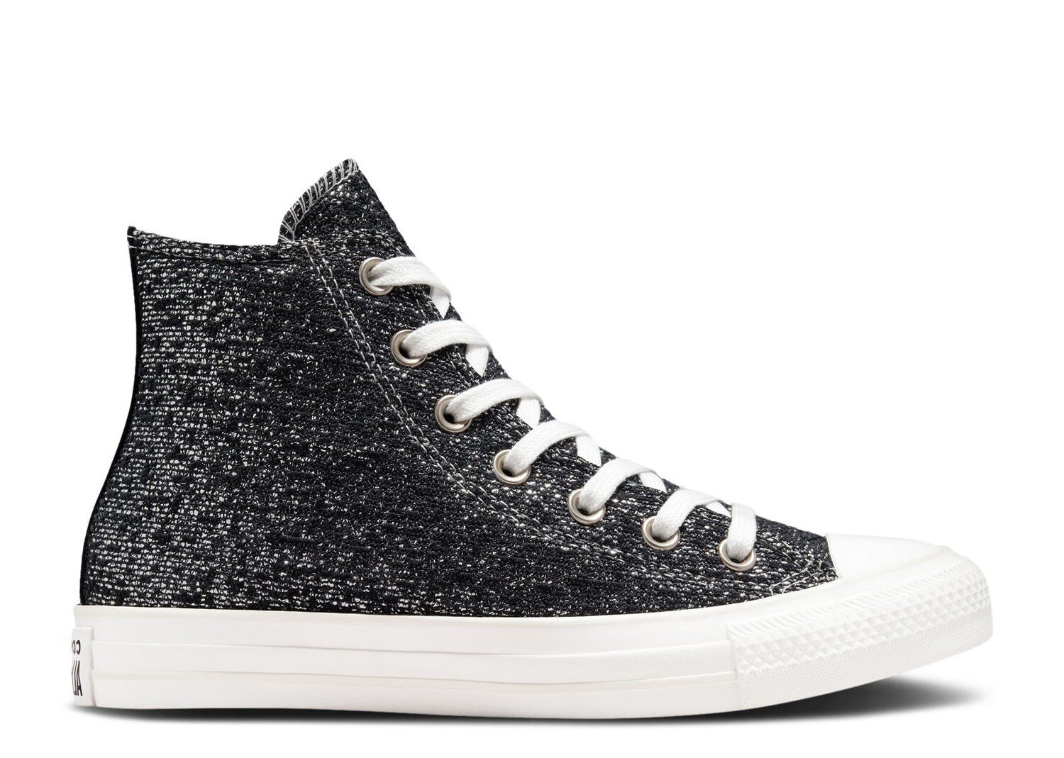 

Кроссовки Converse Wmns Chuck Taylor All Star High 'Metallic Shimmer - Black', черный