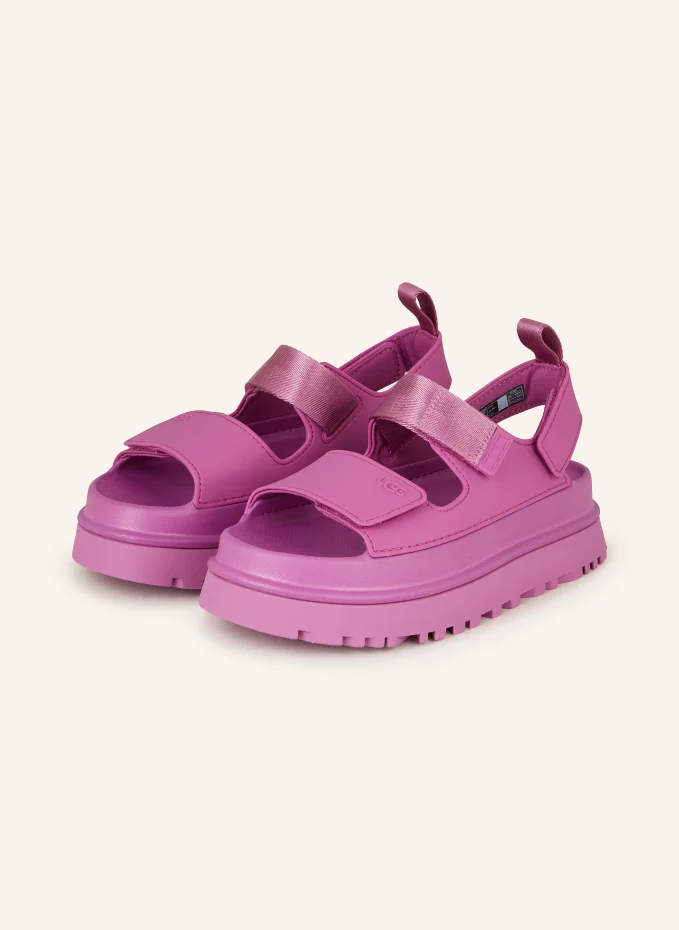 

Босоножки на платформе golden glow Ugg, розовый