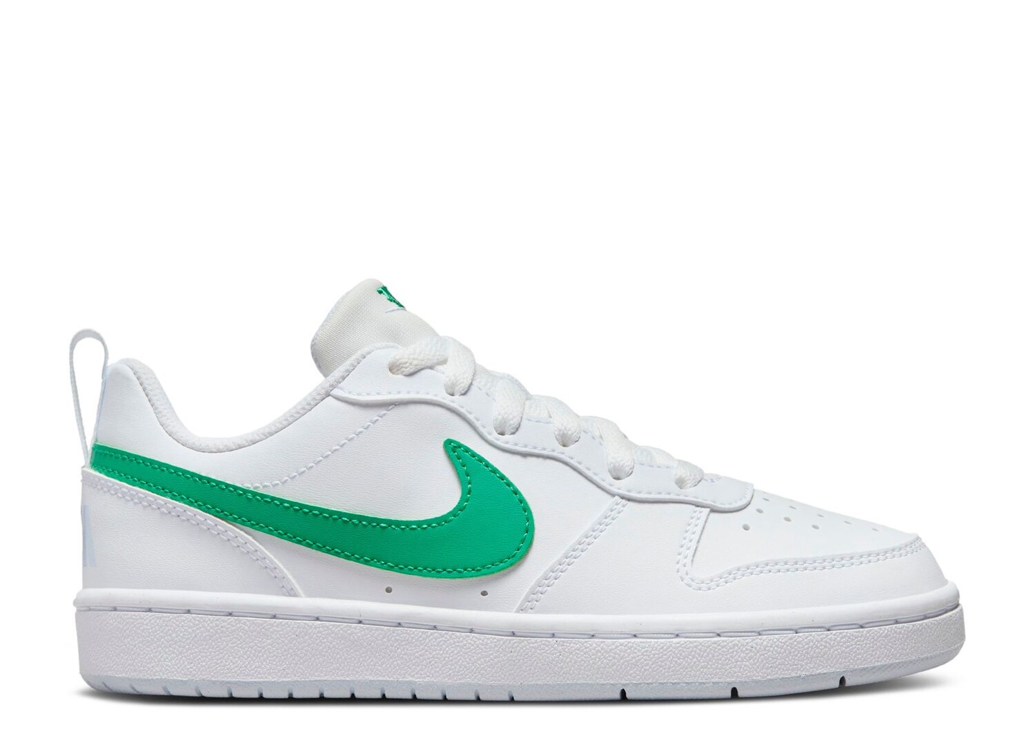 Кроссовки Nike Court Borough Low Recraft Gs 'White Stadium Green', белый кроссовки низкие court borough recraft unisex nike sportswear цвет white stadium green football grey