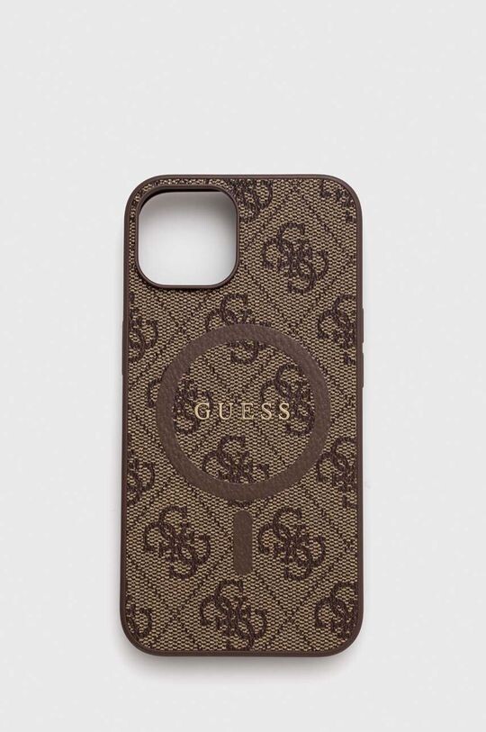 

Чехол для iPhone 14/15/13 6,1" Guess, коричневый