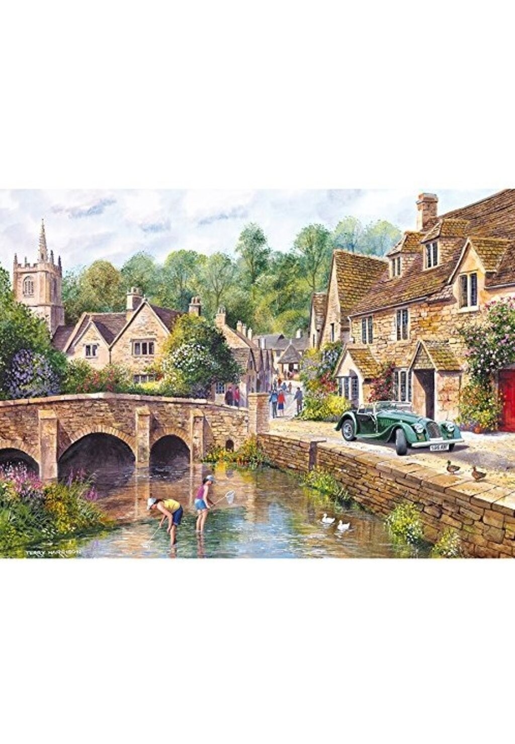 

Пазл CASTLE COMBE Gibsons, цвет multicoloured
