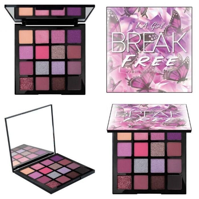 

Тени для век Paleta de sombras Break Free Eyeshadow Palette This Is Me L.A. Girl, Multicolor
