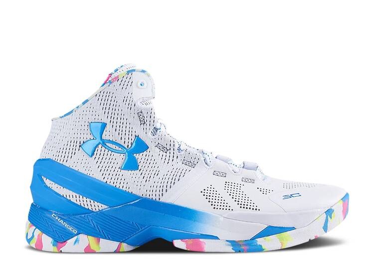 

Кроссовки Under Armour CURRY 2 'SPLASH PARTY' 2016, белый