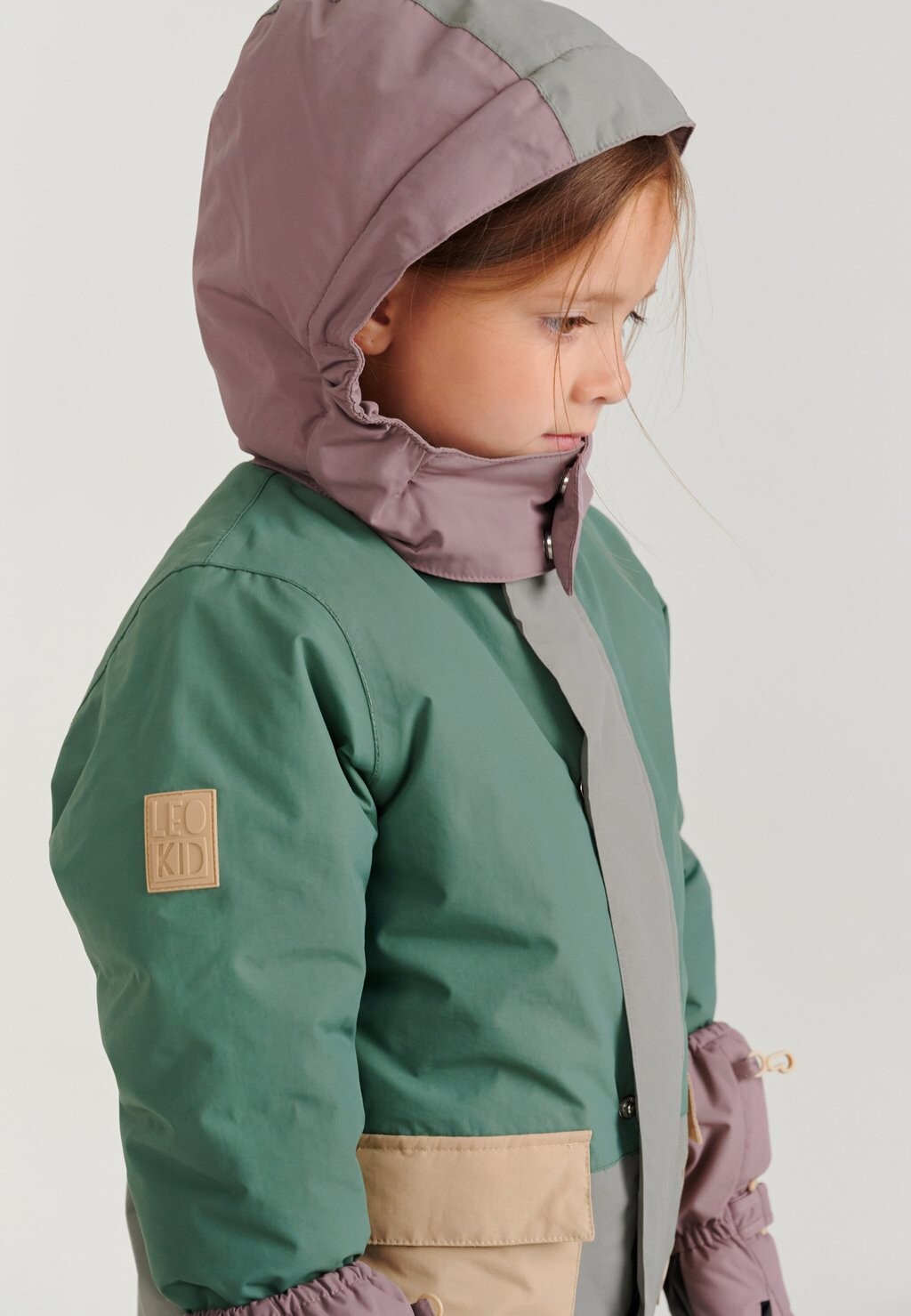 

Зимний комбинезон UNISEX Leokid, цвет color green shade