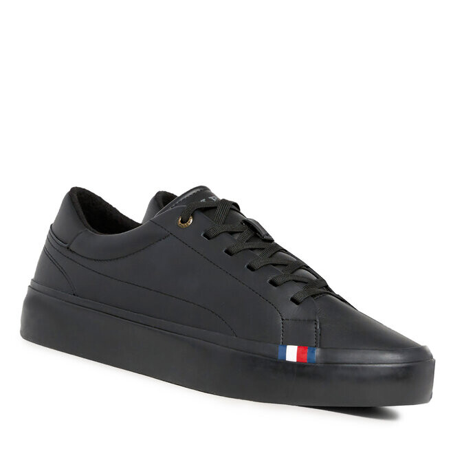

Кроссовки Tommy Hilfiger ModernVulc Lth, черный