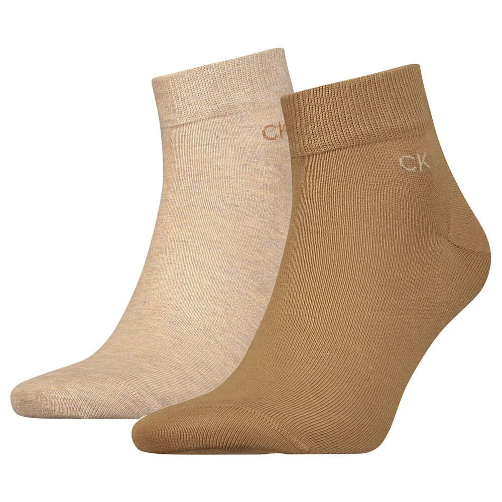 

Носки Calvin Klein 701218706 Quarter 2 шт, коричневый