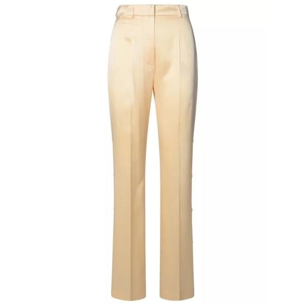 

Брюки felina' cream acetate blend pants Nanushka, бежевый