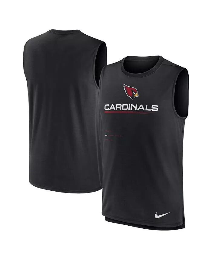 

Мужская черная майка Arizona Cardinals Muscle Trainer Nike, черный