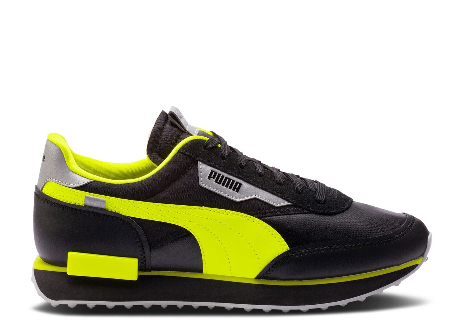 

Кроссовки Puma Future Rider Risk Alert 'Black Safety Yellow', черный