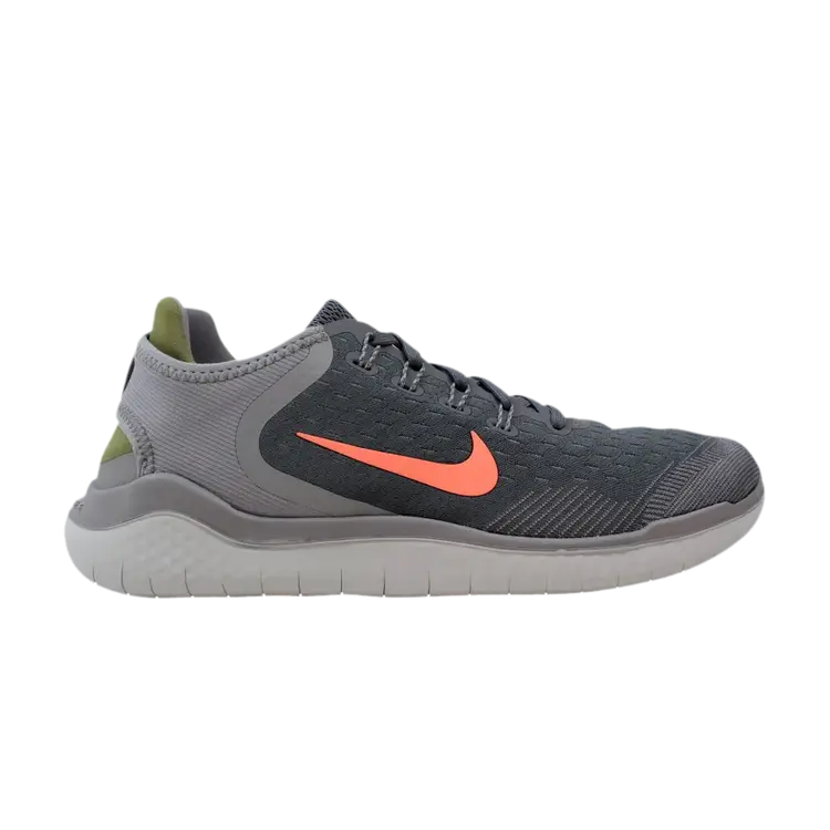 

Кроссовки Nike Wmns Free RN 2018 'Gunsmoke Crimson Pulse', серый
