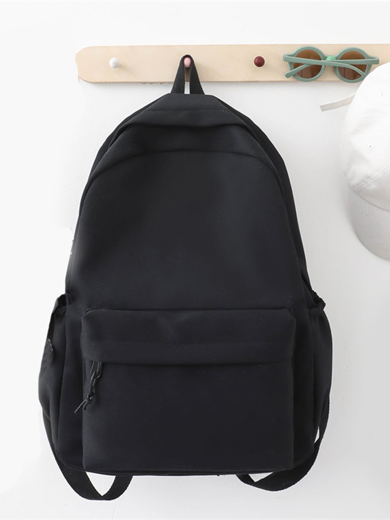 1 нейлоновый однотонный рюкзак для отдыха для студентов, черный рюкзак детский игра пятница ночь 12 дюймов