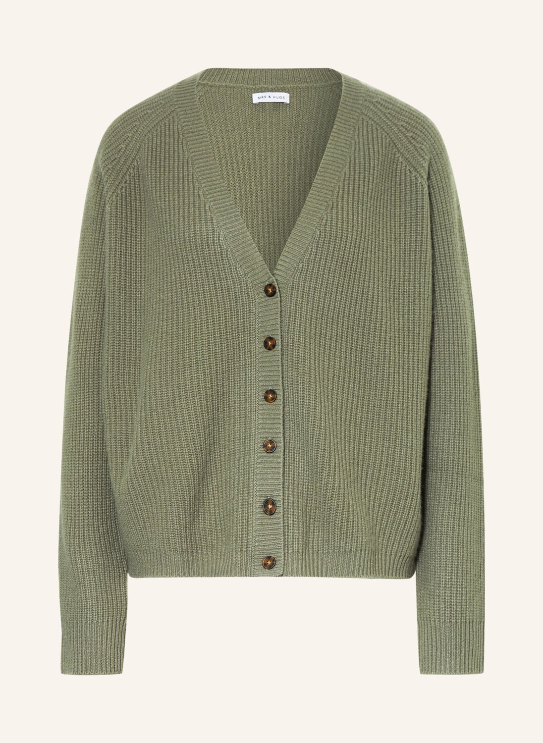 

Кардиган MRS & HUGS aus Cashmere, хаки