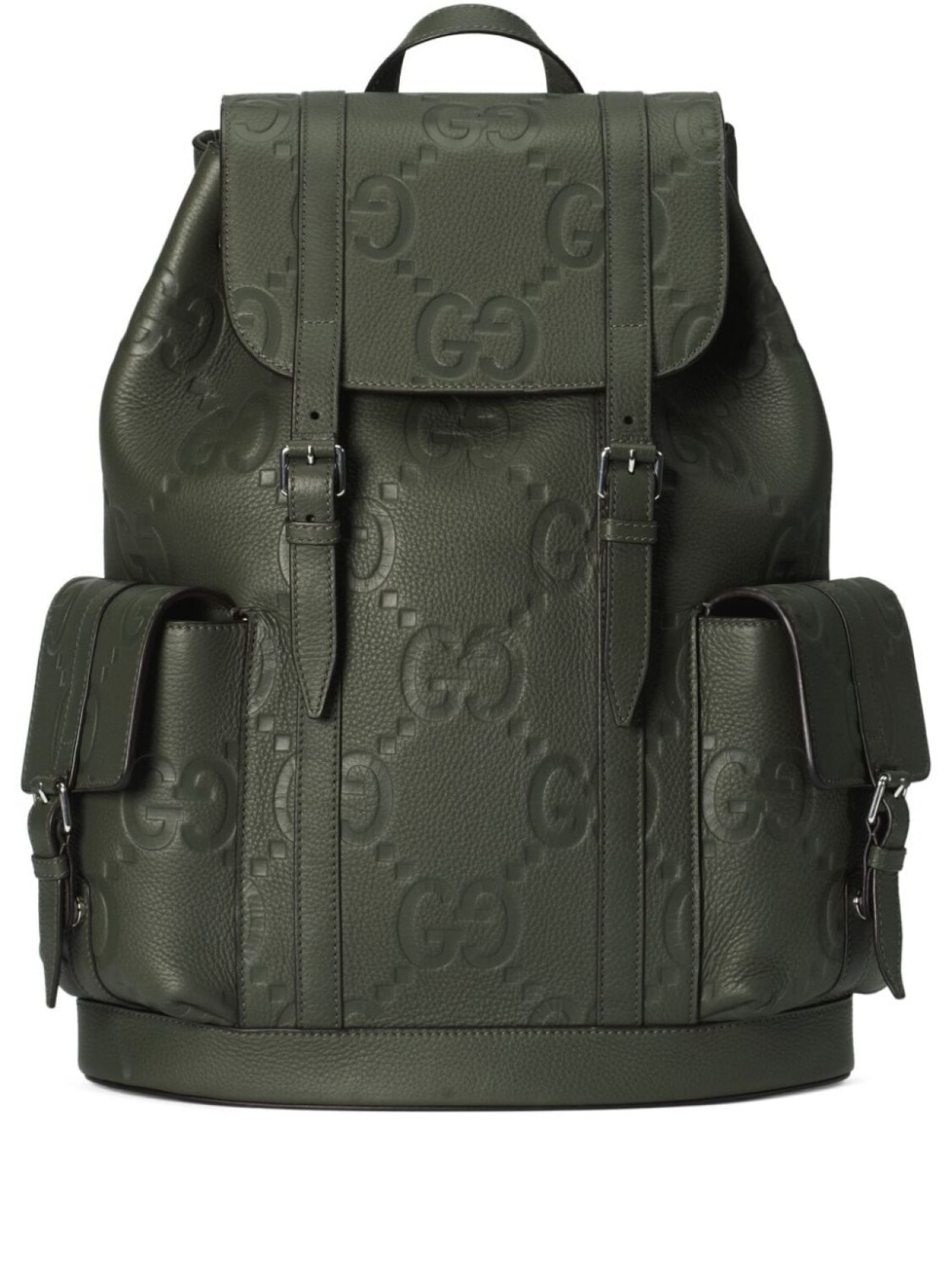 

Gucci рюкзак с узором Jumbo GG, зеленый