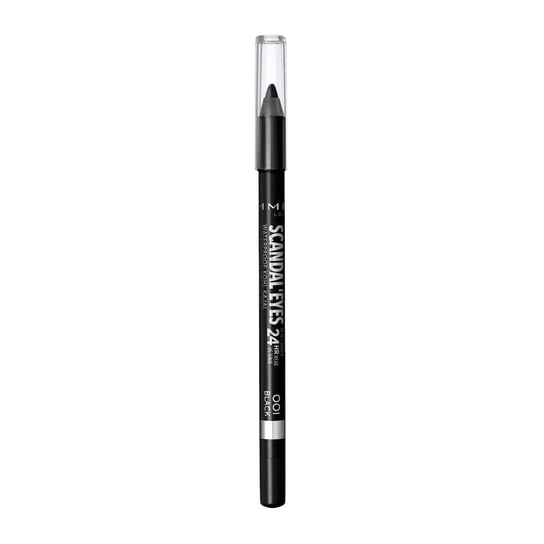 Водостойкий карандаш для глаз № 001 — Черный, 1,2 гр. Rimmel, Scandaleyes