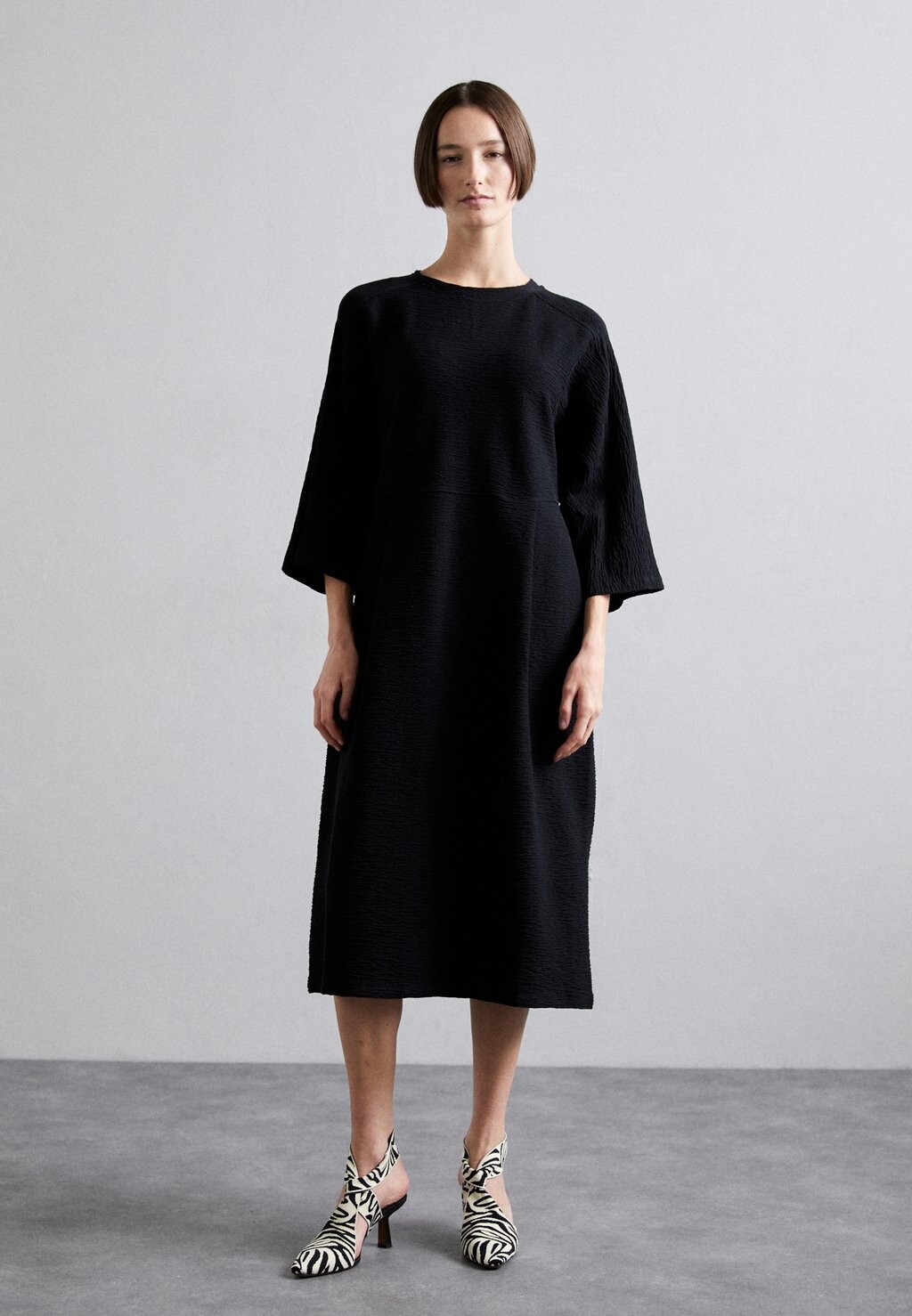

Платье из джерси Transfer Dress Henrik Vibskov, черный