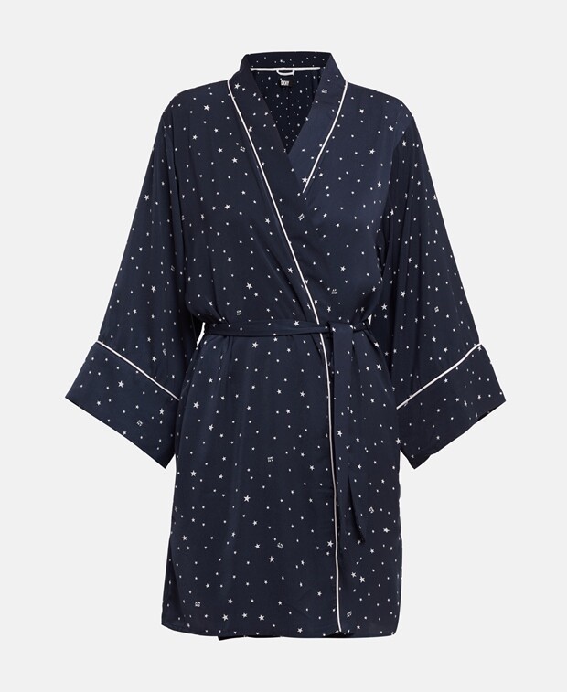 

Халат DKNY, темно-синий