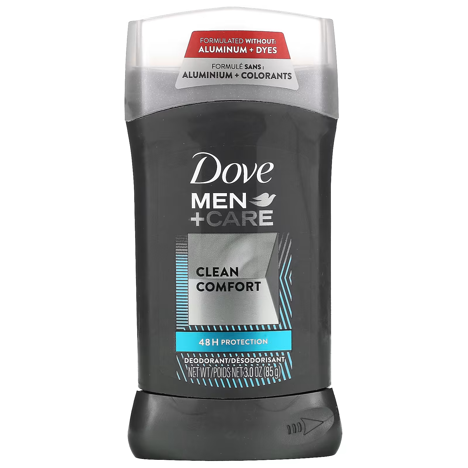 Дезодорант Dove Men + Care Clean Comfort 3 унции (85 г) кусковое мыло dove men care 3 n 1 extra fresh 4 куска по 3 75 унции 106 г каждый