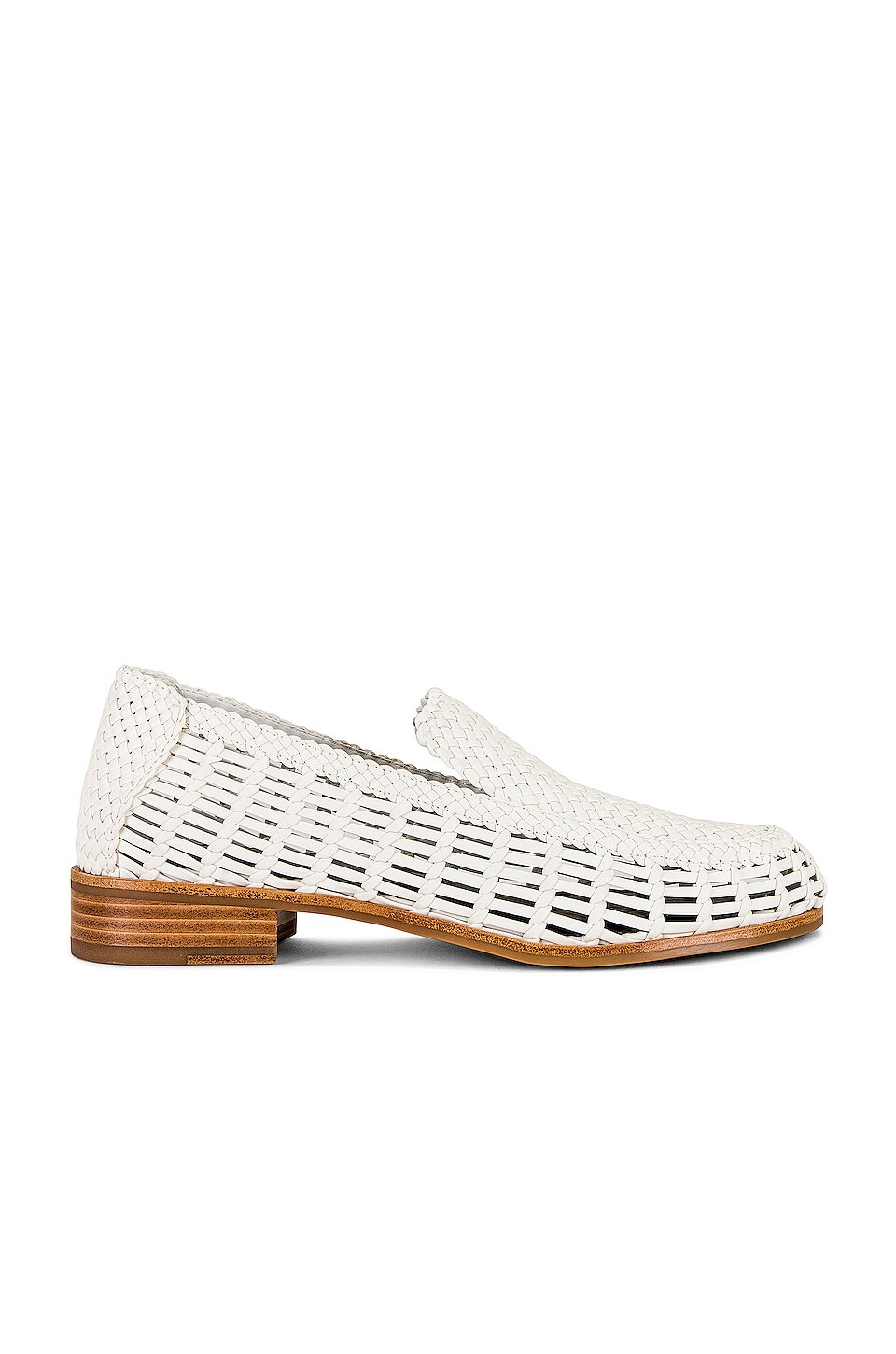

Лоферы Rag & Bone Sid Woven, цвет Antique White
