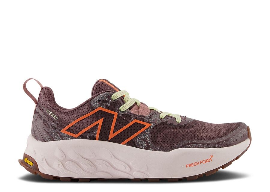 

Кроссовки New Balance Wmns Fresh Foam X Hierro V8 'Licorice Gulf Red', красный