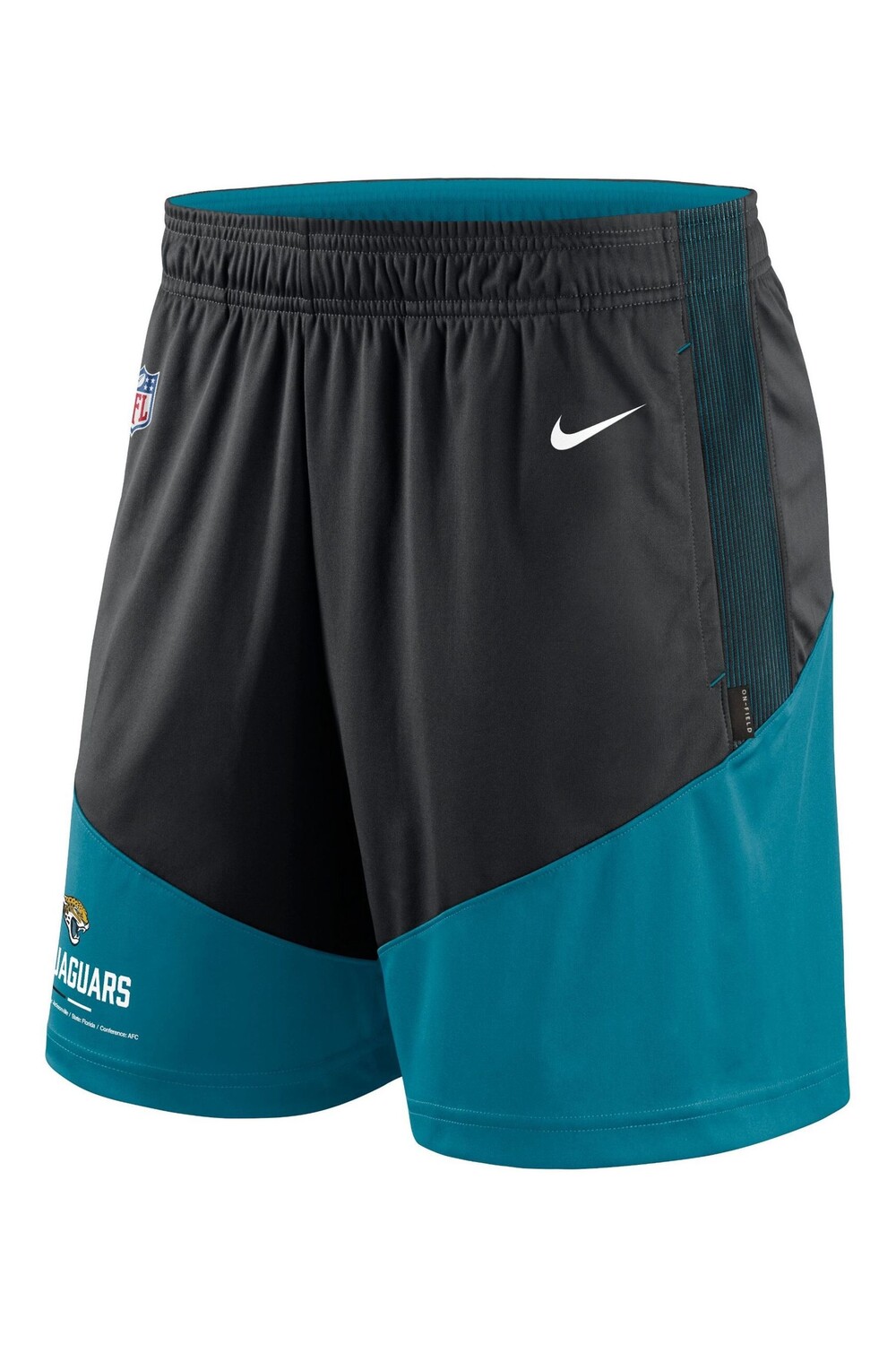 

Трикотажные шорты Fanatics Jacksonville Jaguars с боковой частью Nike Dri-Fit Nike, синий