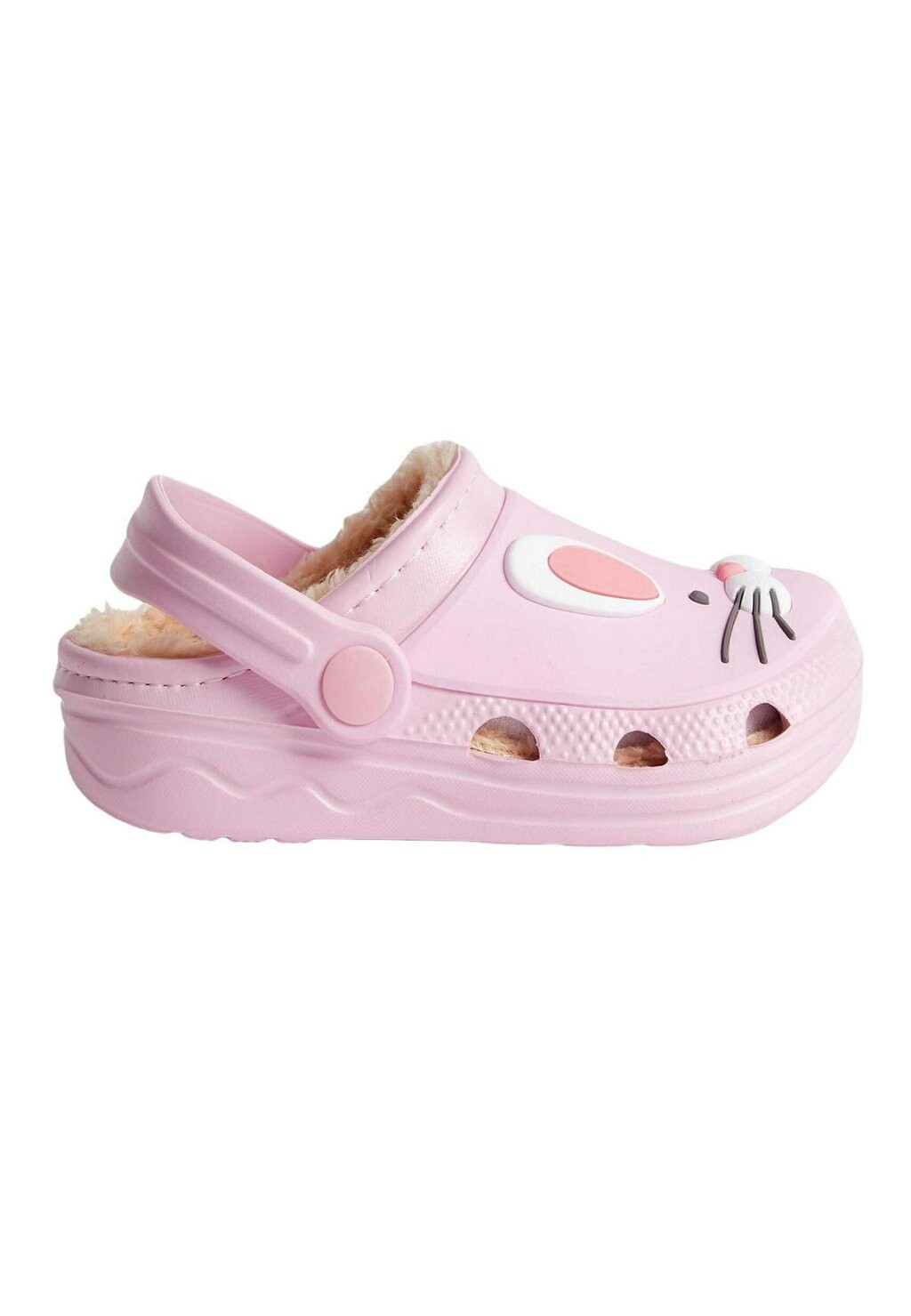 

Сабо KIDS' FAUX FUR LINED BUNNY Marks & Spencer, цвет pink