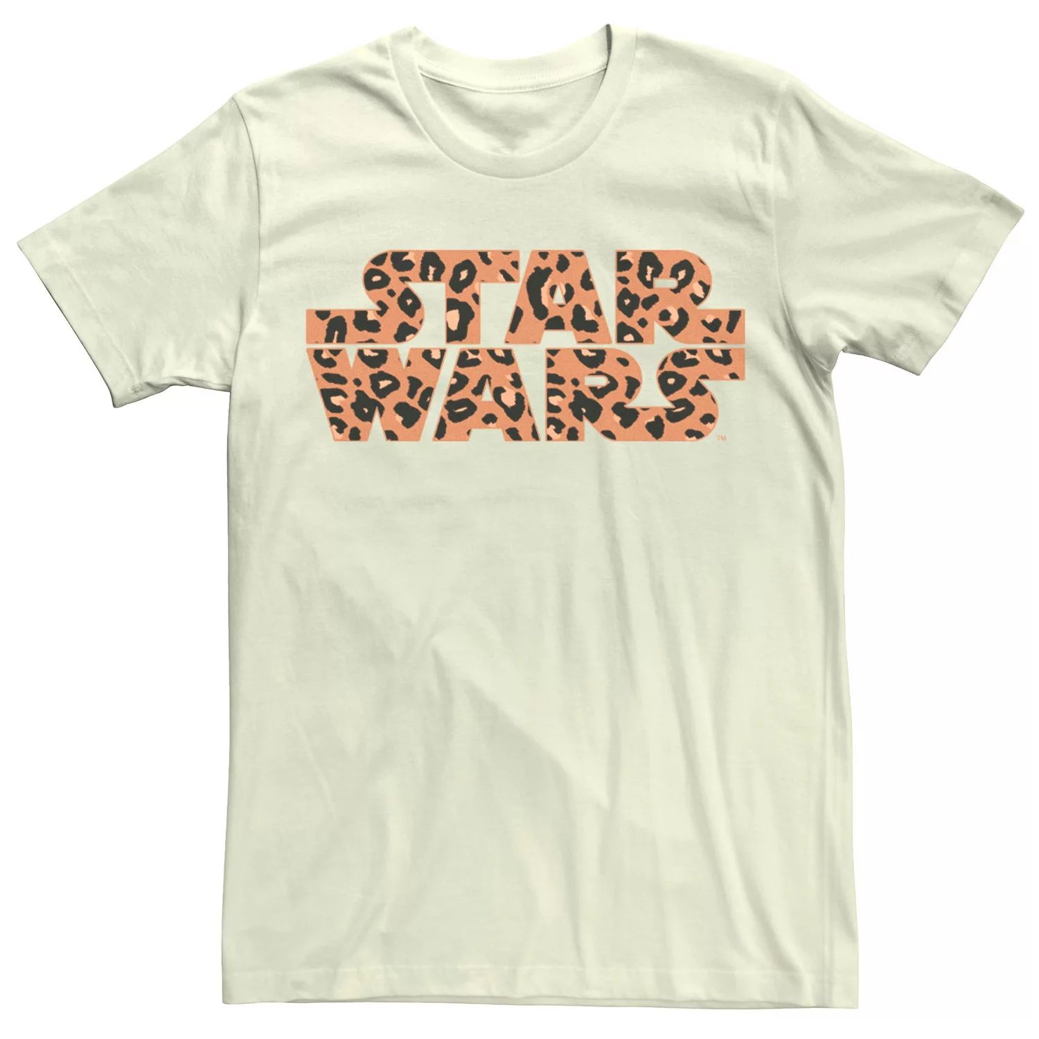 Мужская базовая футболка с логотипом и принтом гепарда Star Wars