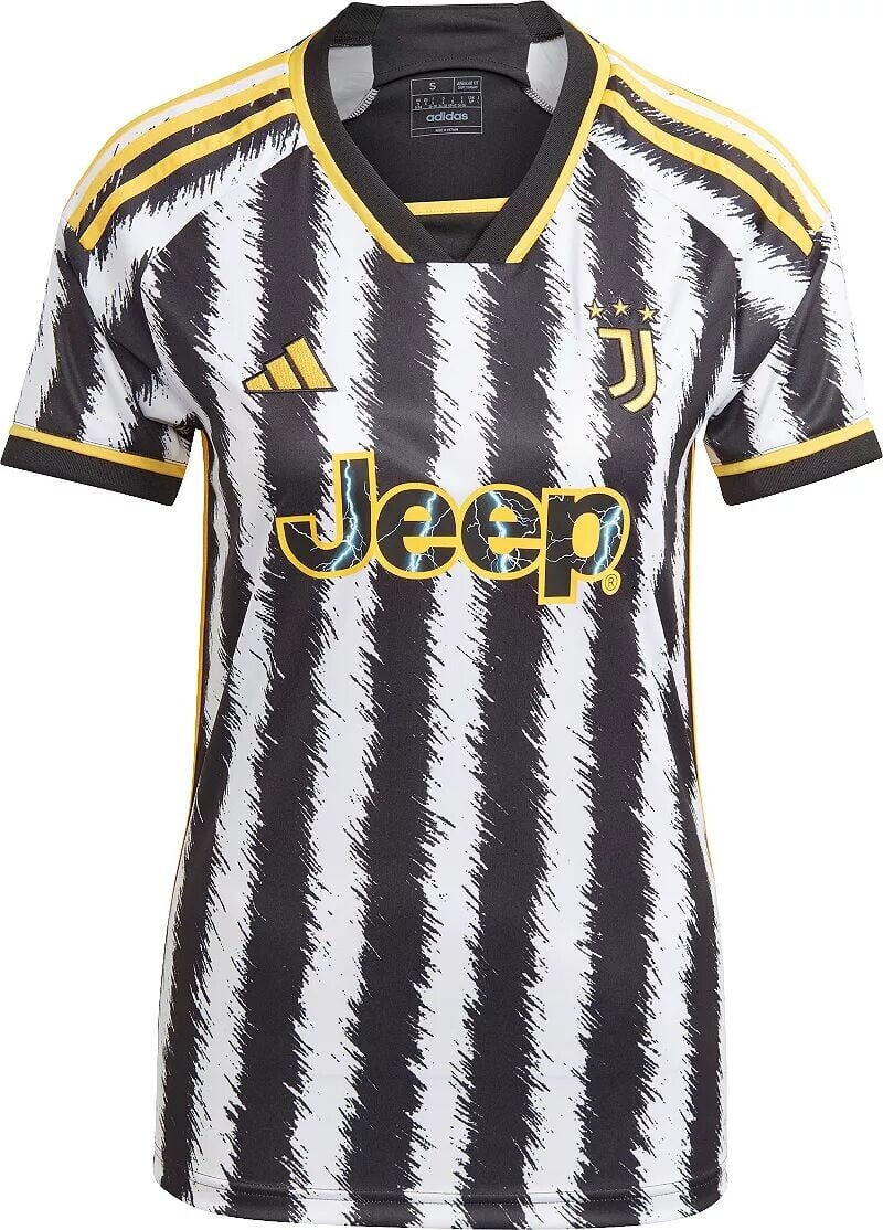 

Женская домашняя футболка Adidas Juventus 2023, реплика