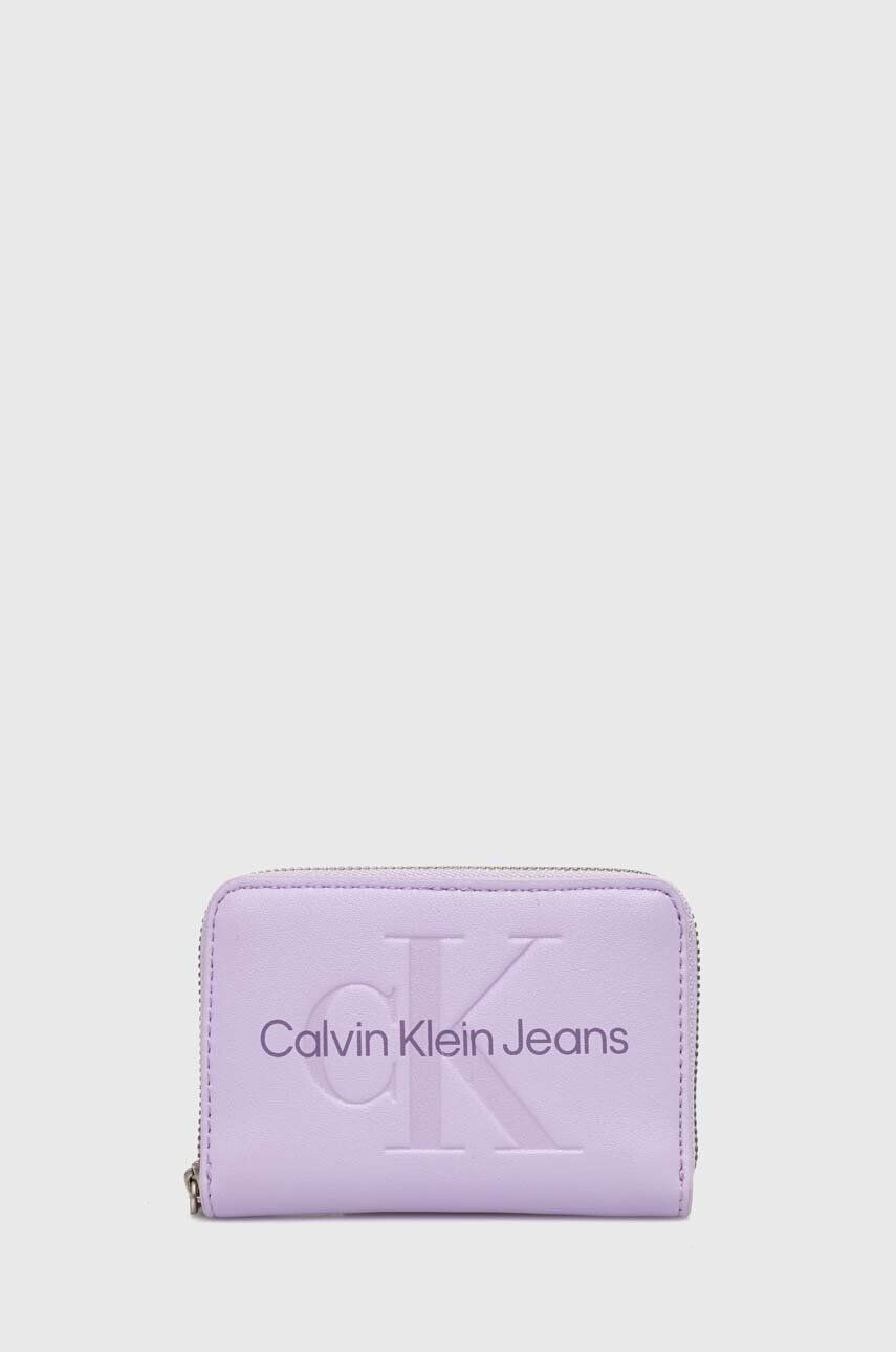 

Кошелек Calvin Klein Jeans, фиолетовый
