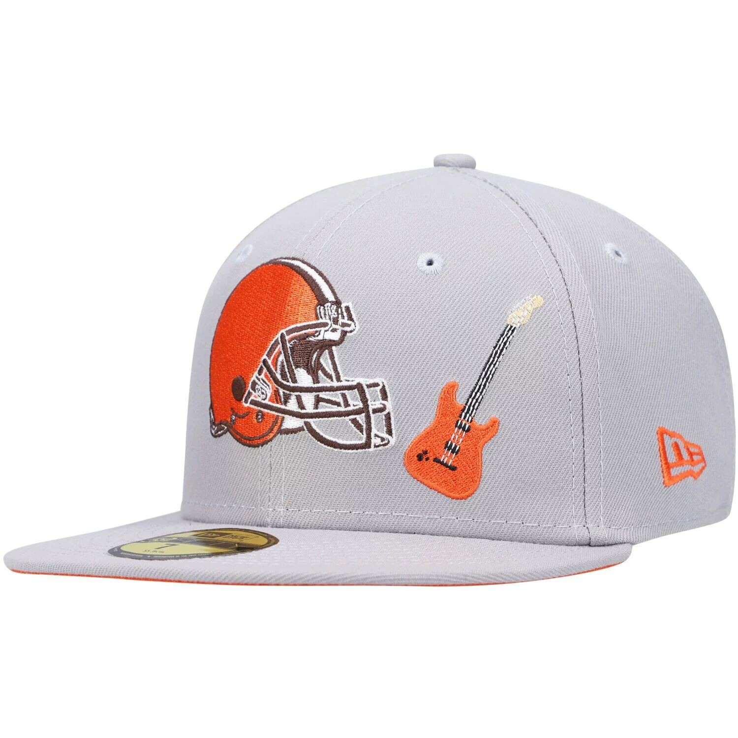 

Мужская приталенная шляпа New Era Grey Cleveland Browns City Describe 59FIFTY
