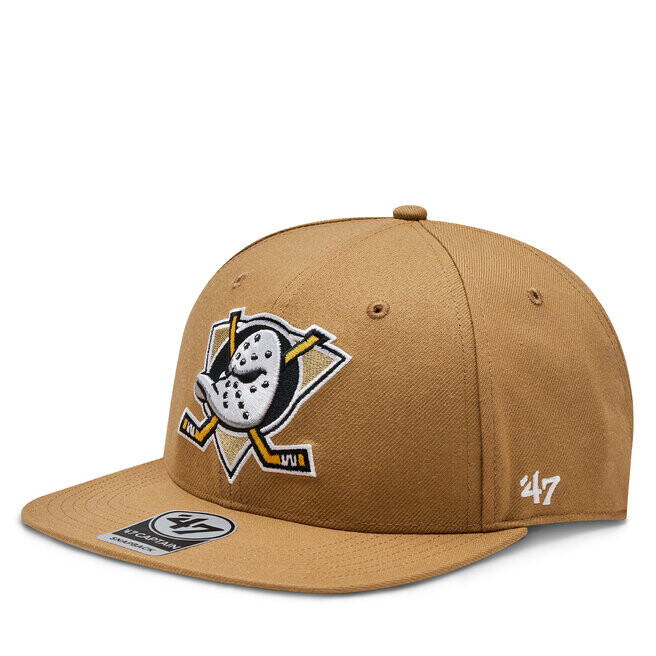 

Бейсболка 47 Brand NHLAnaheim Ducks, коричневый