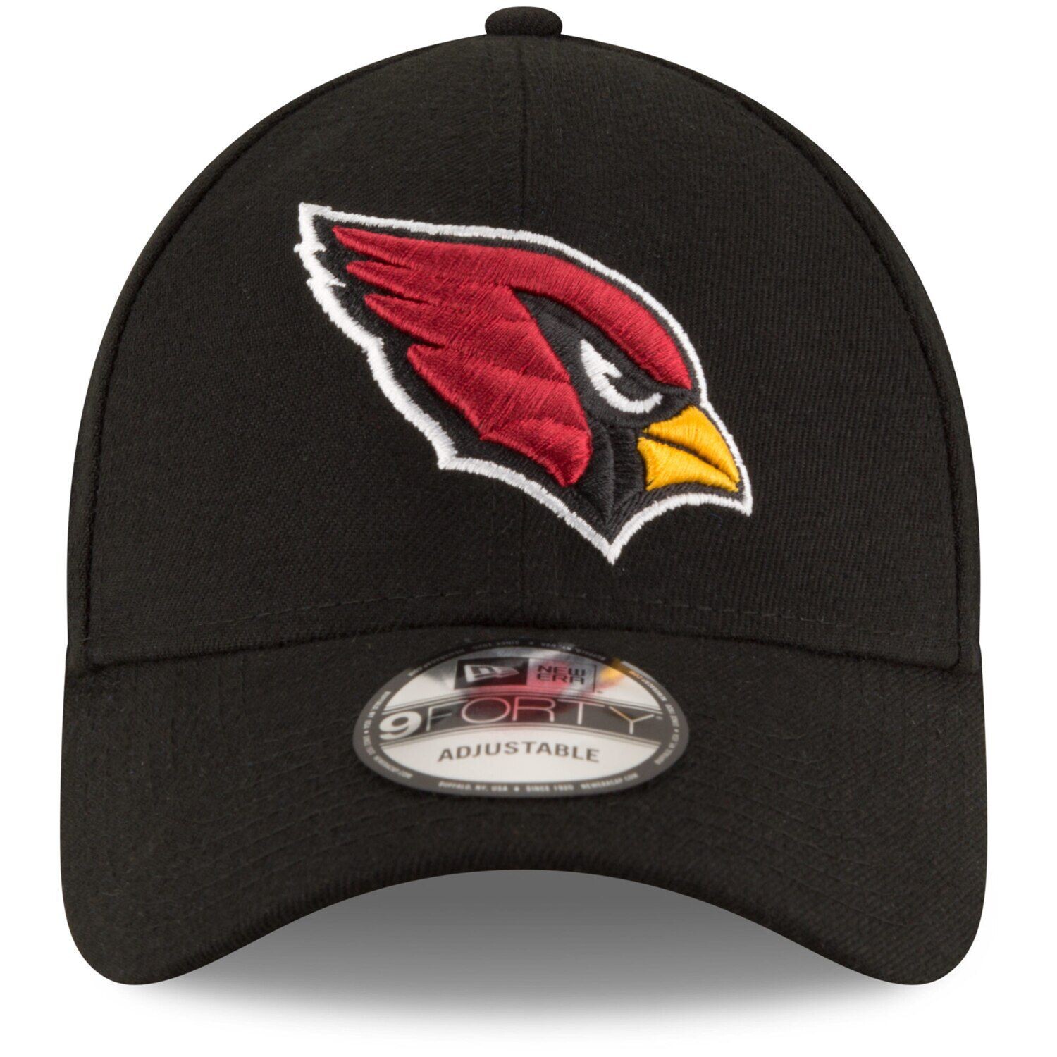 

Мужская регулируемая кепка New Era Black Arizona Cardinals The League 9FORTY