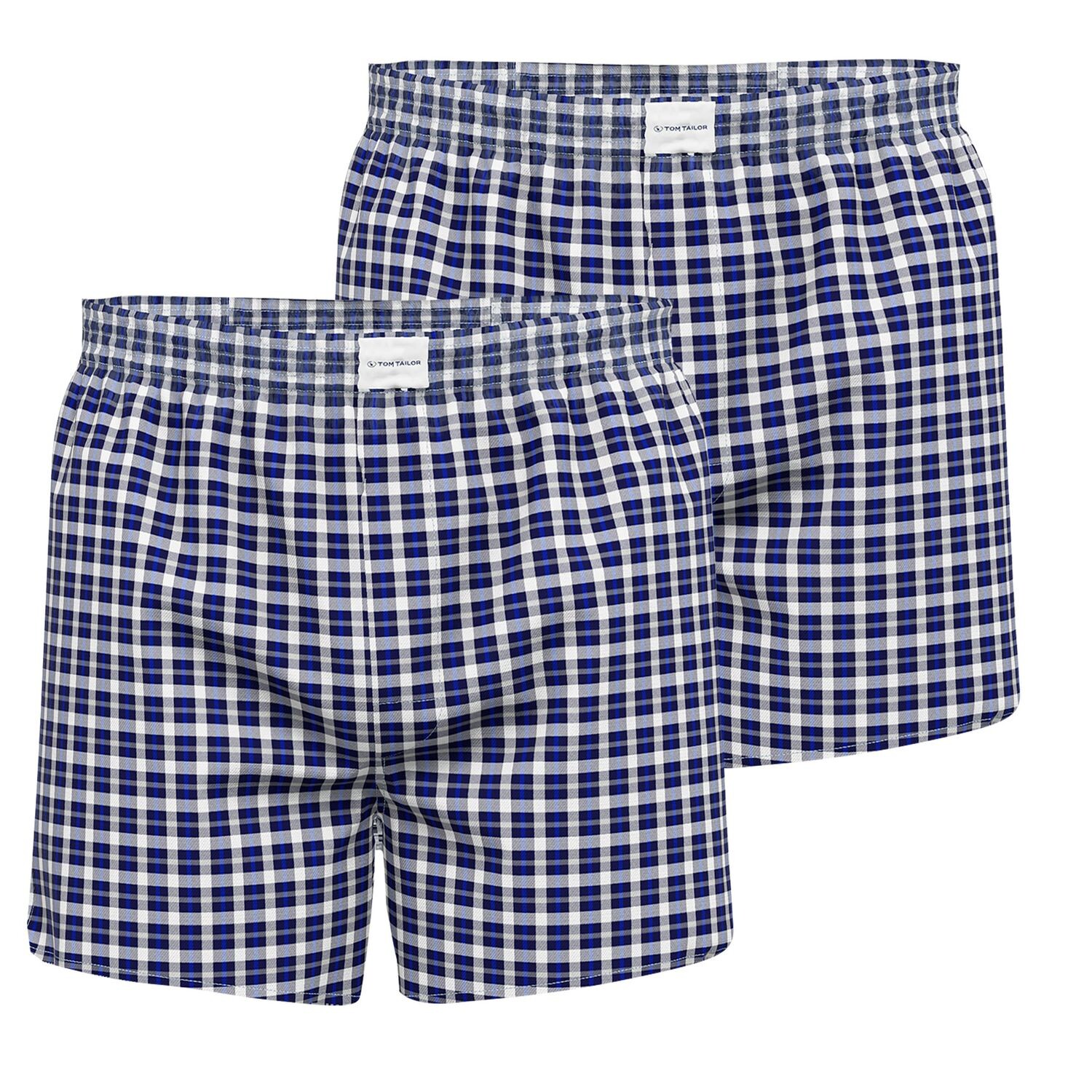 

Боксеры Tom Tailor Webboxershorts 2 шт, цвет Blau / Kariert