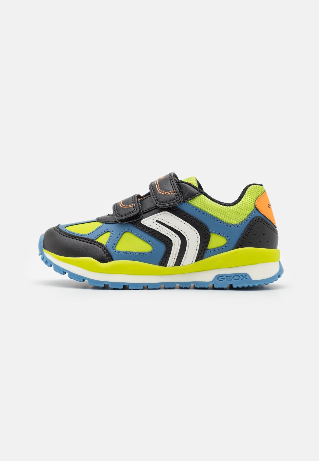 

Кроссовки низкие PAVEL Geox, цвет lime/black