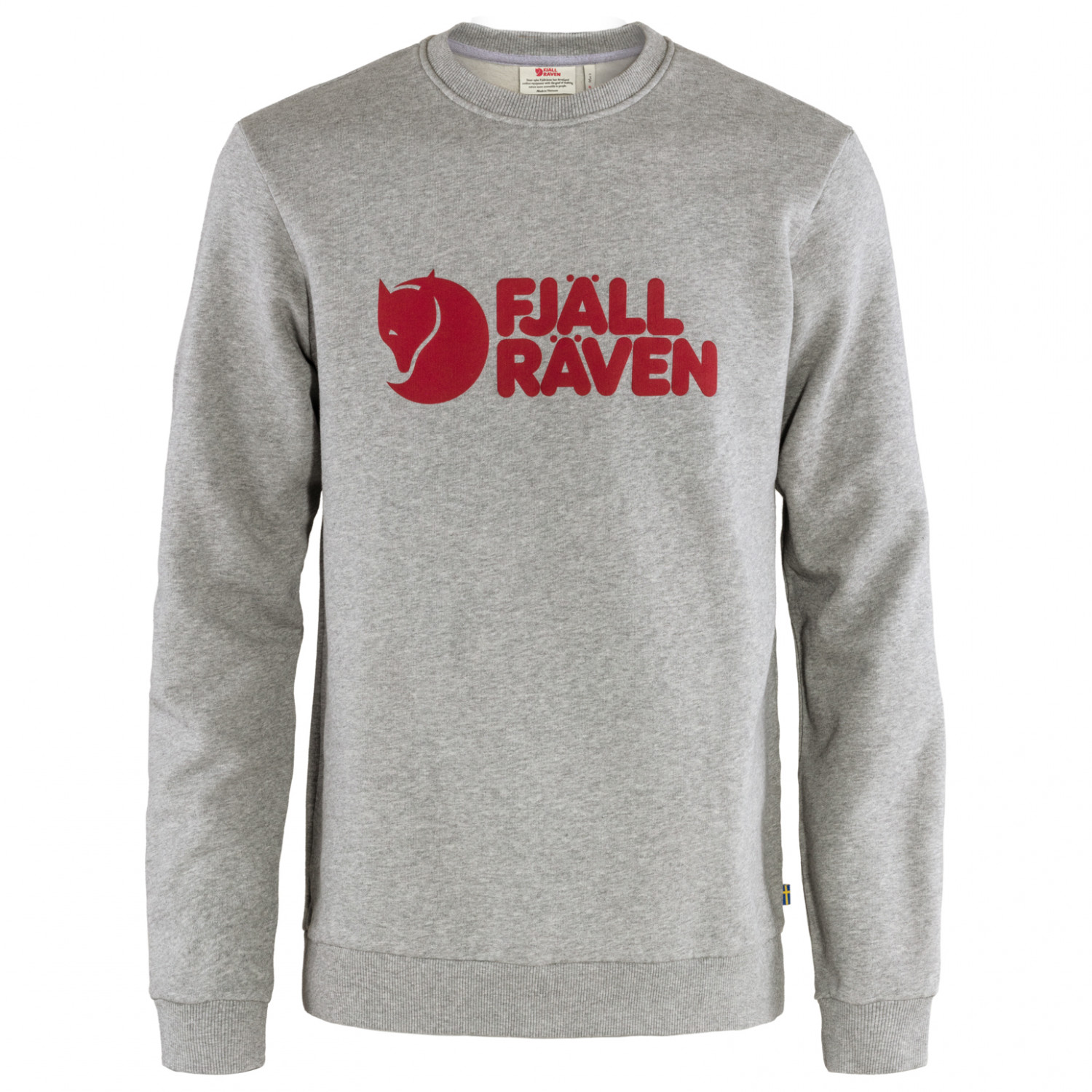Пуловер Fjällräven Fjällräven Logo, цвет Grey Melange вязаный свитер övik fjällräven цвет dark grey grey