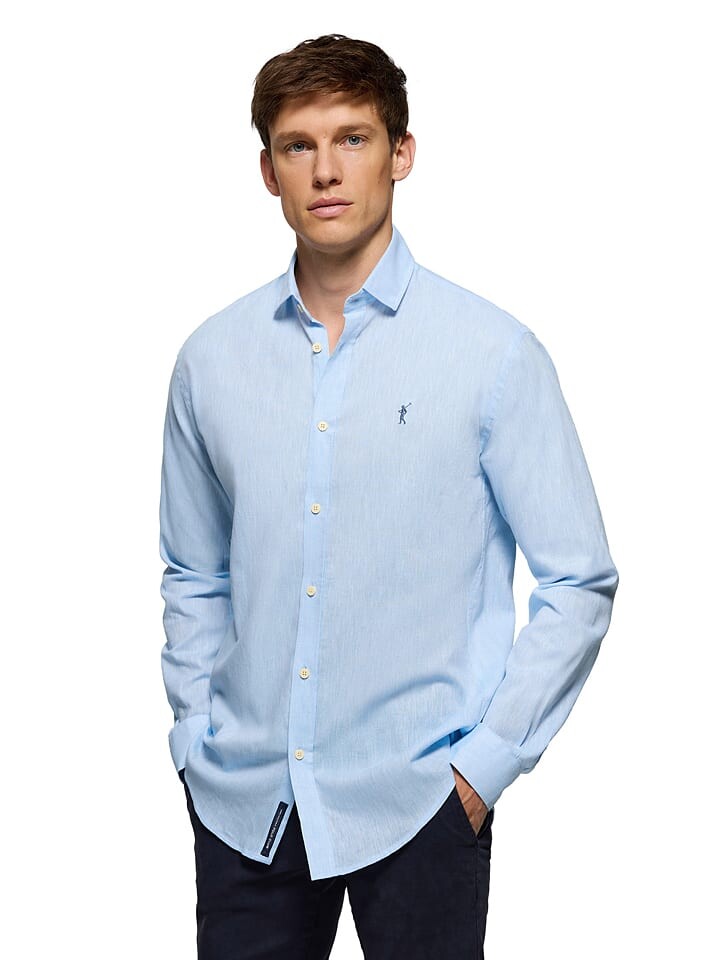 

Рубашка Polo Club Regular fit, голубой