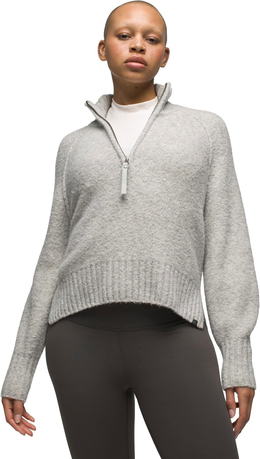 

Свитер с пылающей звездой Prana, цвет Heather Grey