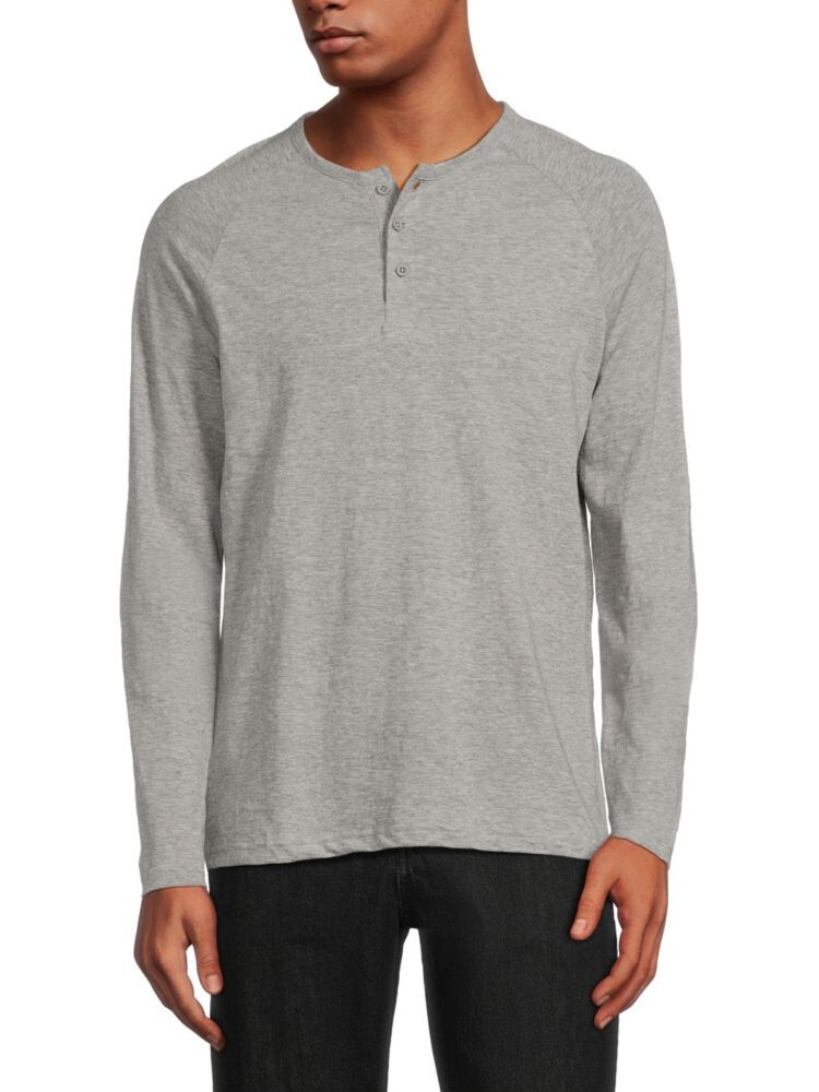 

Футболка с рукавами реглан Saks Fifth Avenue, цвет Heather Grey