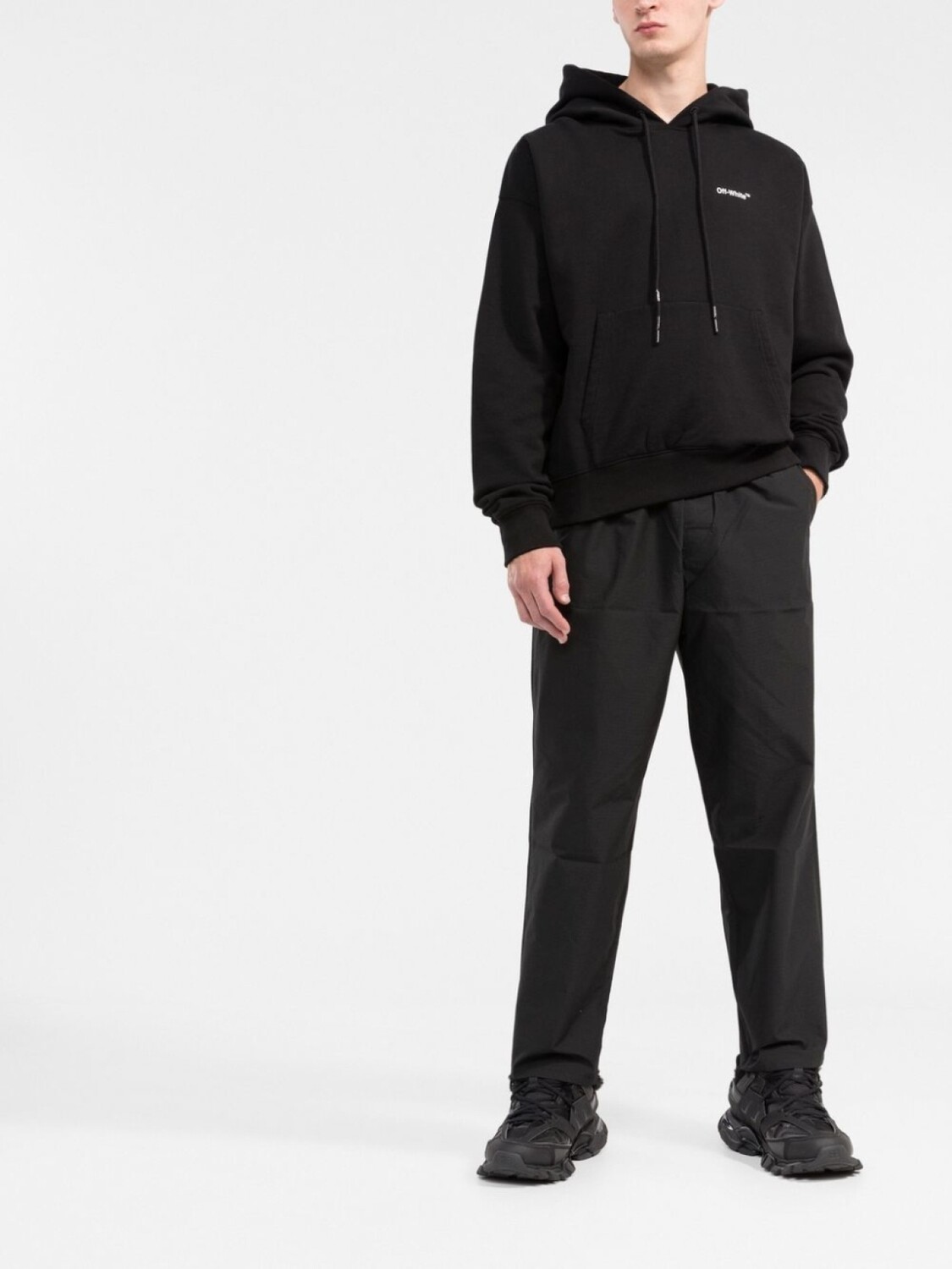 

Толстовка Caravaggio с капюшоном Off-White, черный