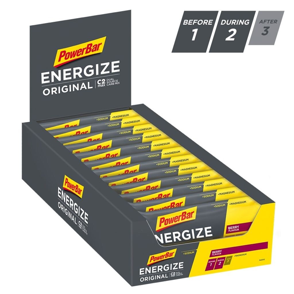 

PowerBar ENERGIZE ORIGINAL Батончик ягодный в коробке 15x55 г