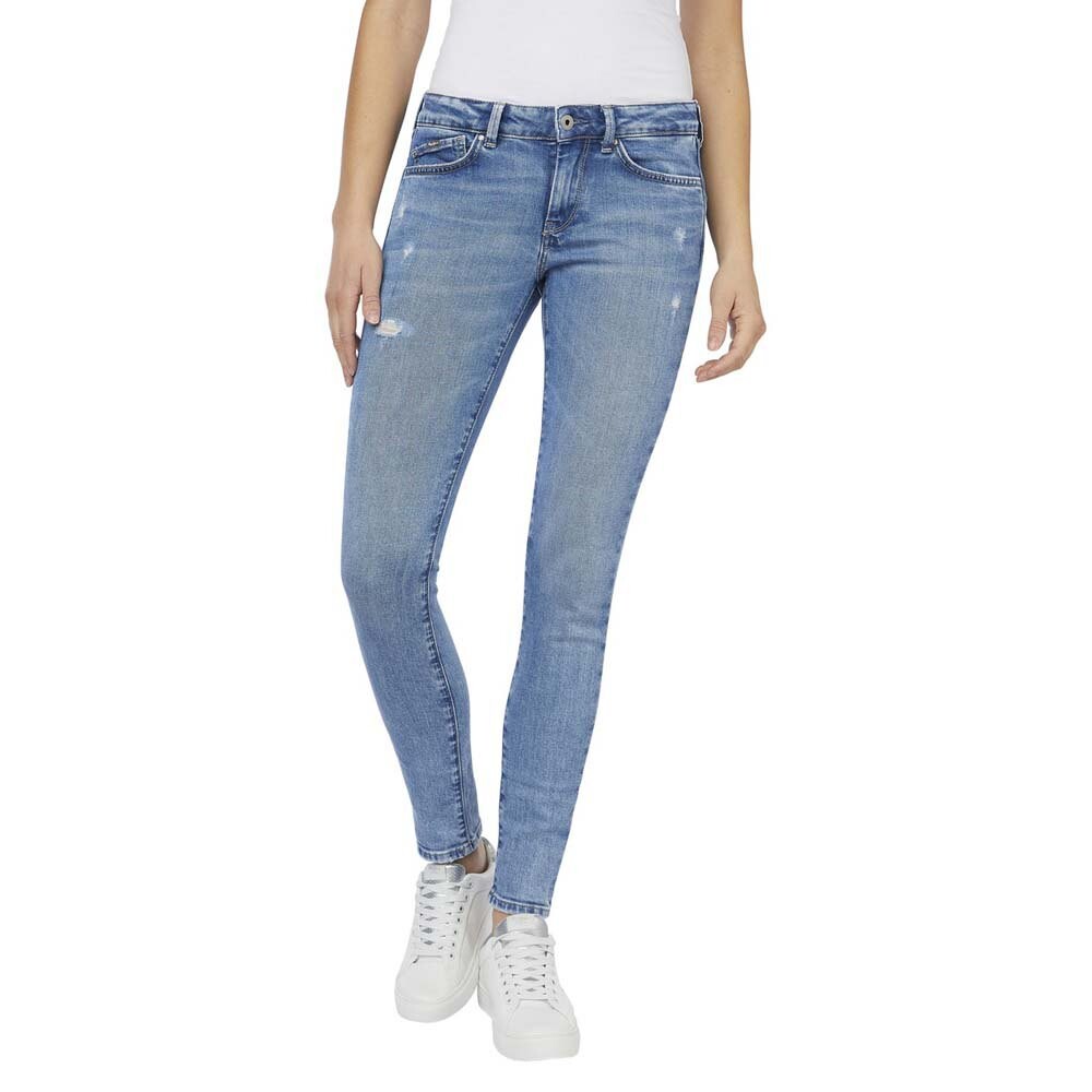 

Джинсы Pepe Pixie PL204169VS9 Mid Waist, синий