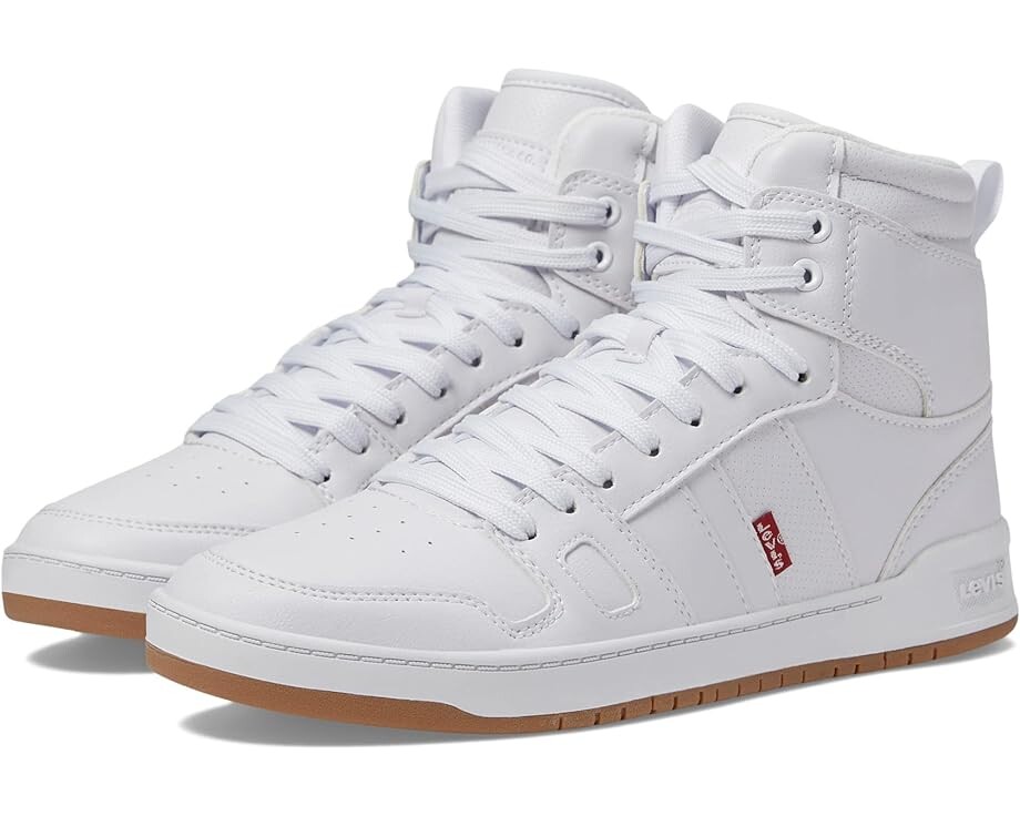 

Кроссовки Levi's Shoes Drive Hi, цвет White/Gum