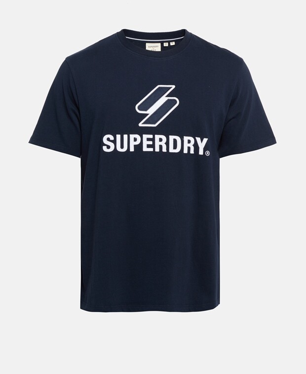 

Футболка Superdry, темно-синий