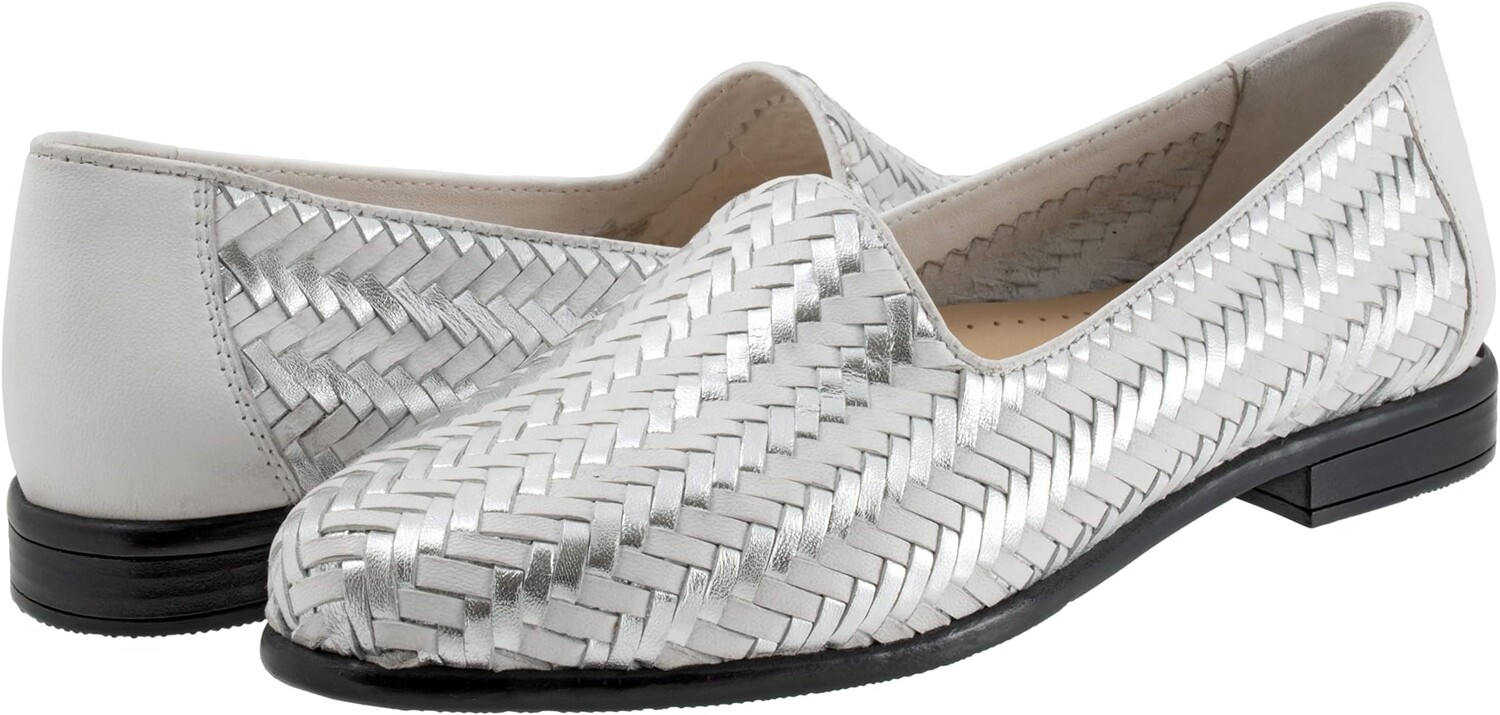 

Балетки Liz III Trotters, цвет White/Silver