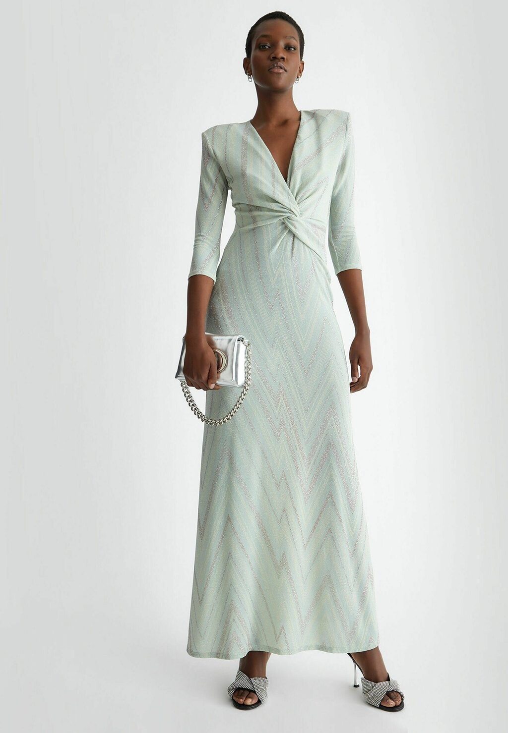 

Длинное платье Formal Chevron LIU JO, цвет mint