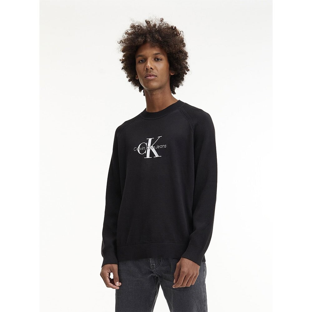 

Свитер Calvin Klein Jeans Logo Driver, черный