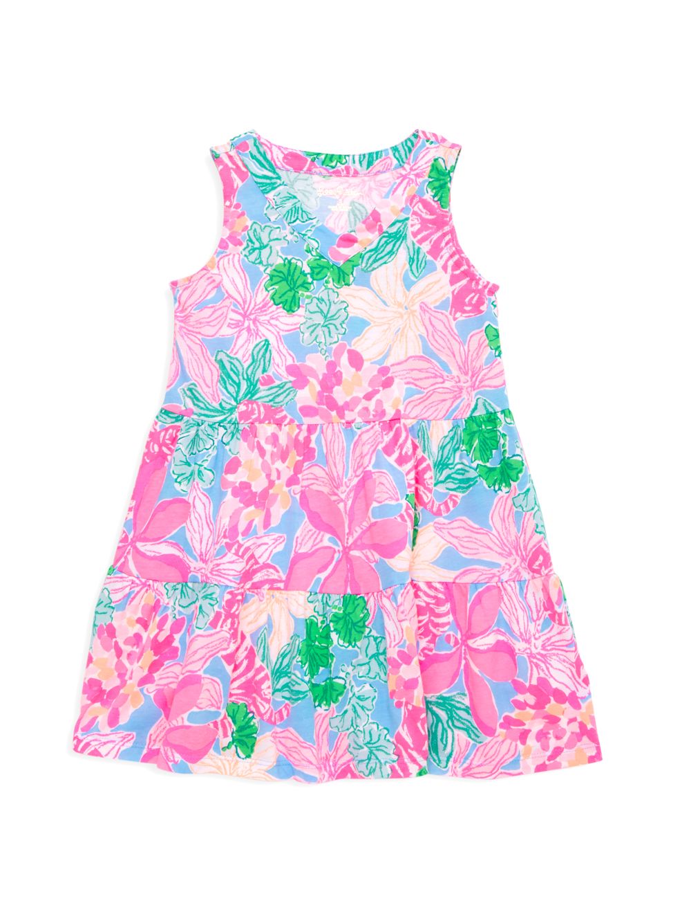 

Мини-платье Lorina для маленьких девочек и девочек Lilly Pulitzer Kids, разноцветный