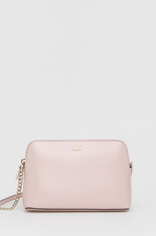 цена Кожаная сумочка DKNY DKNY, розовый