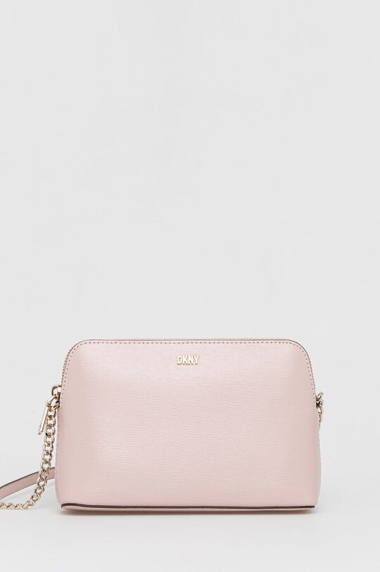 

Кожаная сумочка DKNY DKNY, розовый