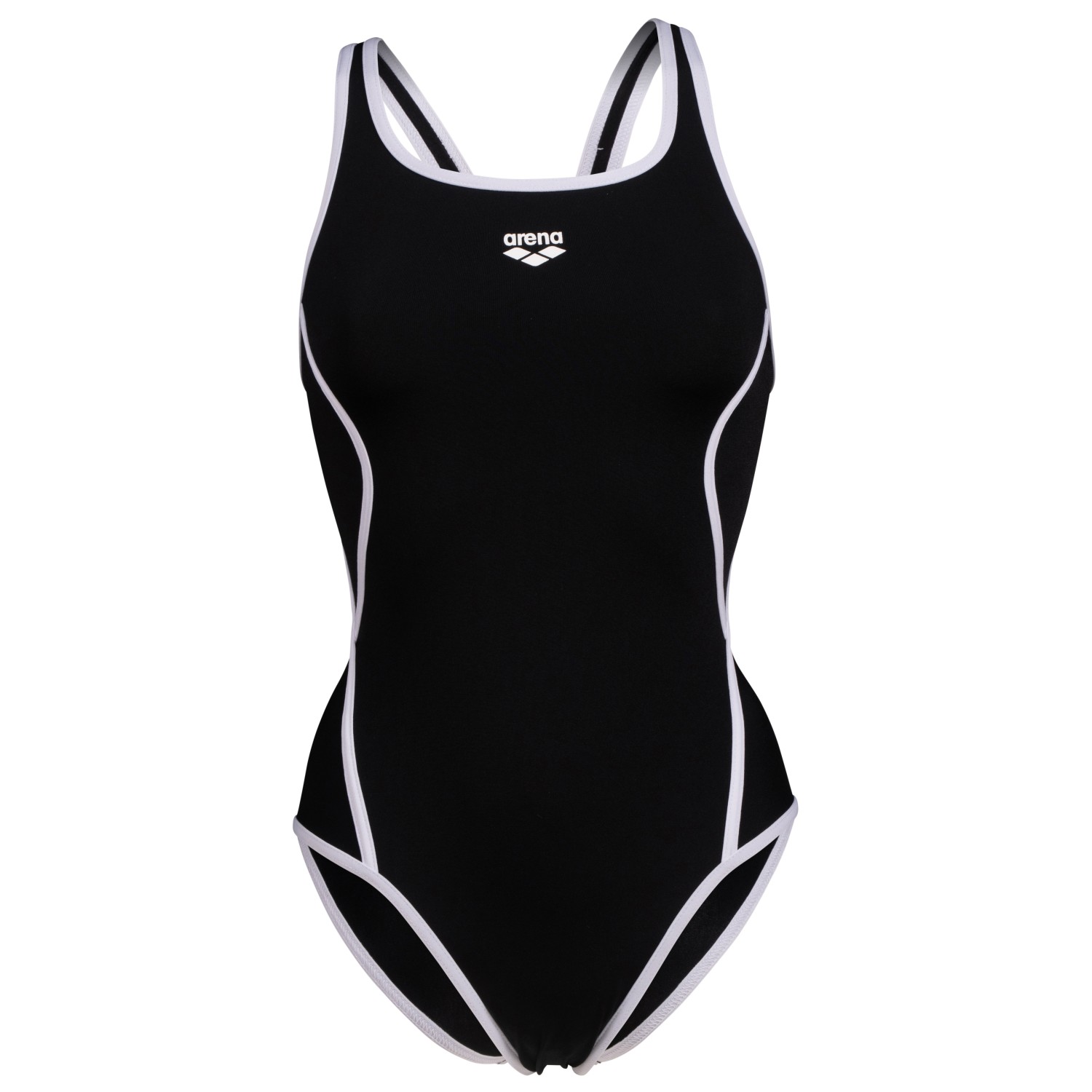 Купальник Arena Women's Pro File Swimsuit V Back, цвет Black/White