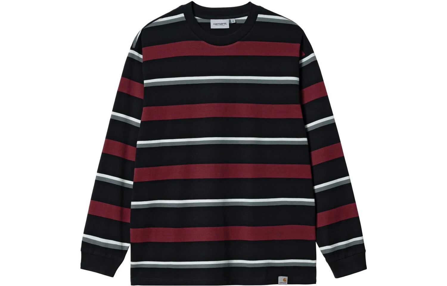 

Мужская футболка Carhartt WIP, цвет reddish black